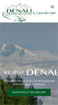 Mobile Screenshot of denalitaxishuttle.com